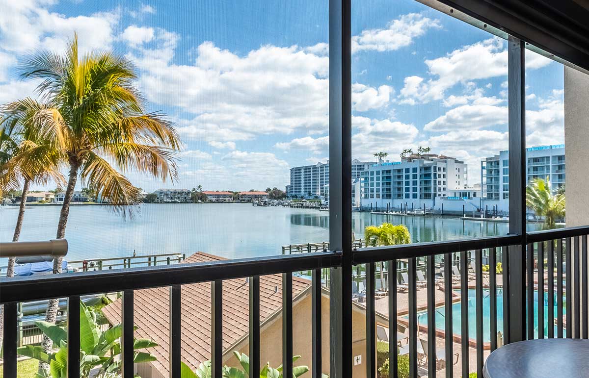 Vanderbilt Lagoon from private balcony
